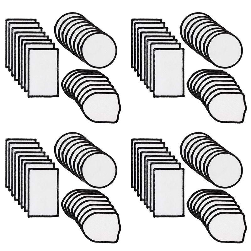Hat Sublimation Blank - AEF6-96Pcs Patchs vierges pour sublimation, patchs