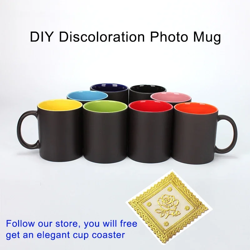 Sublimation Mug White - Tasse à café en céramique noire