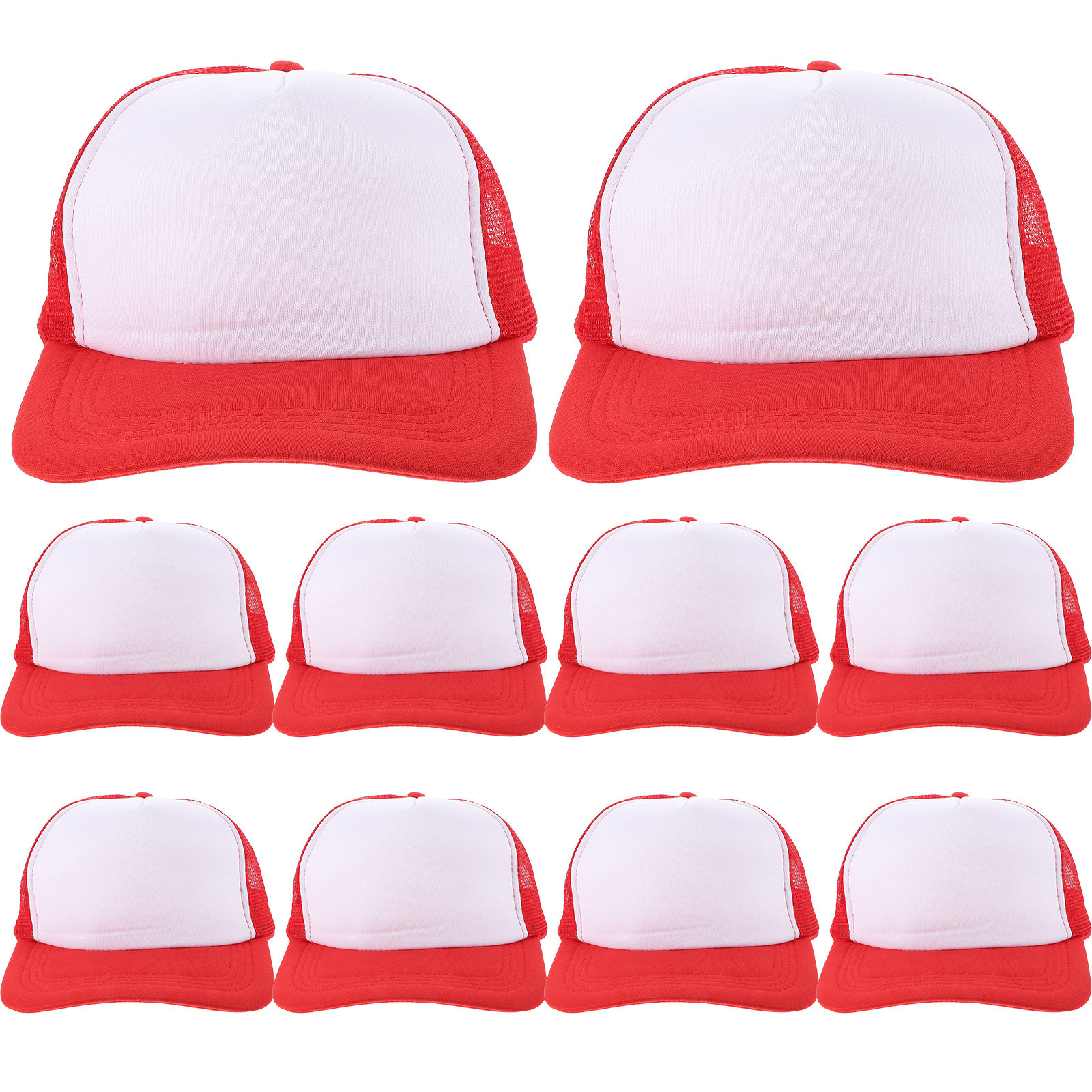 Hat Sublimation Blank - 10 pièces de casquettes de baseball