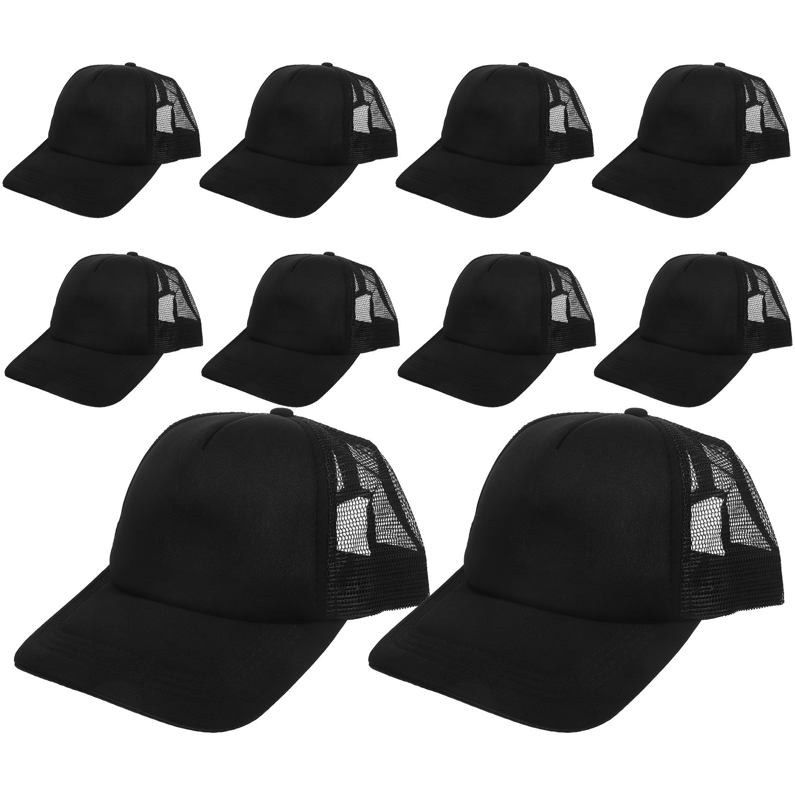 Hat Sublimation Blank - 10 casquettes de baseball vierges, casquette