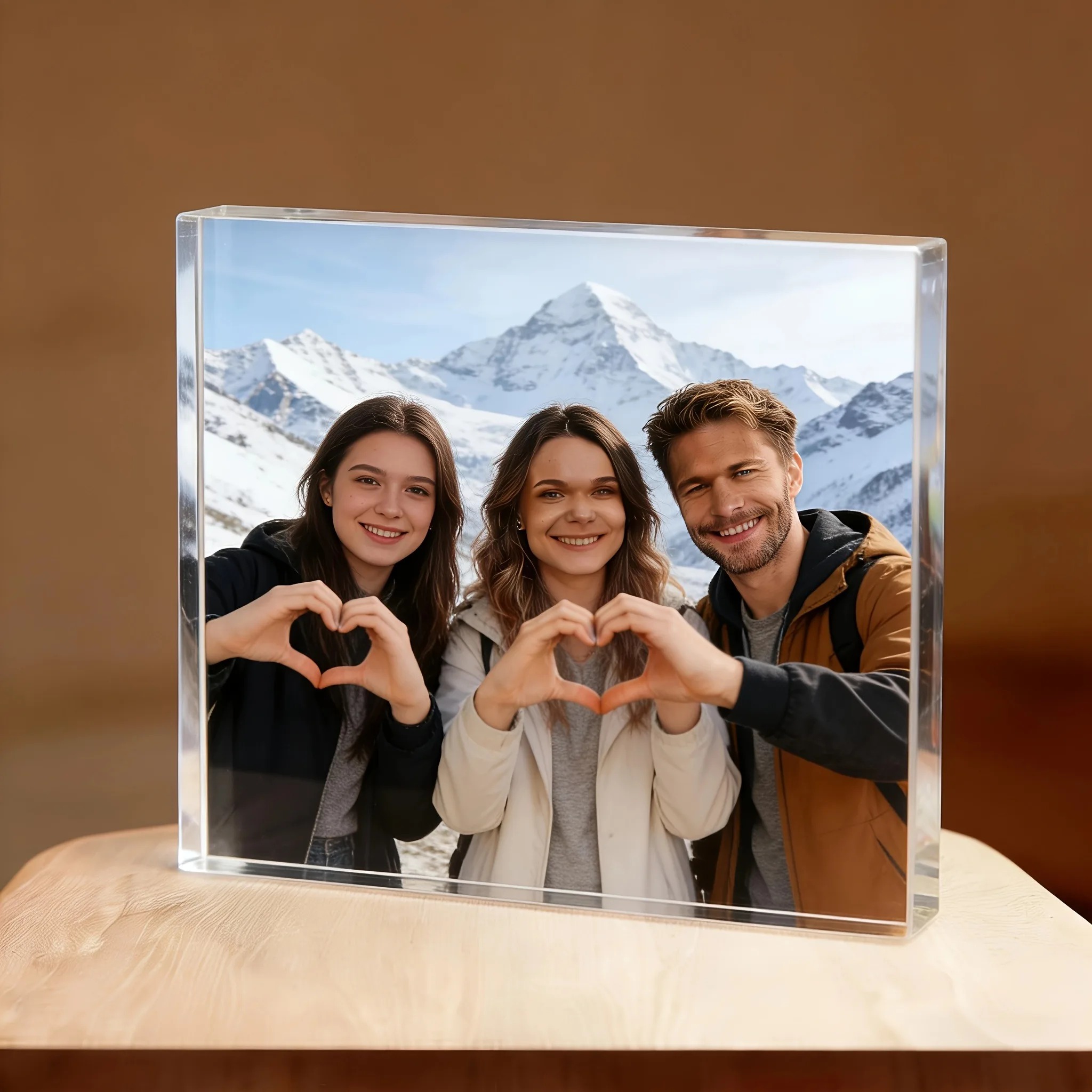Photo Acrylic Block - Décorations de bureau en acrylique personnalisées,