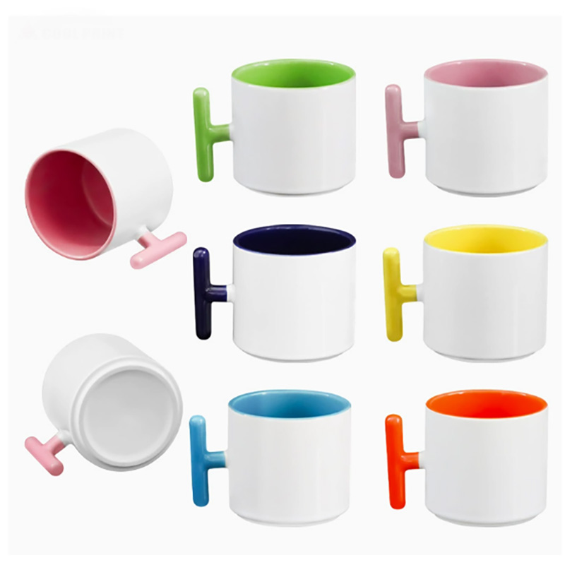 Sublimation Mug White - Tasse en céramique avec poignée en