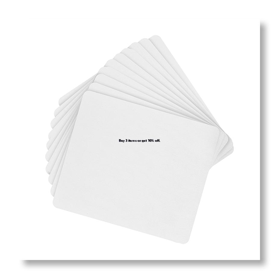 Mouse Pad Blank Sublimation - ✼ 10 pièces de tapis de