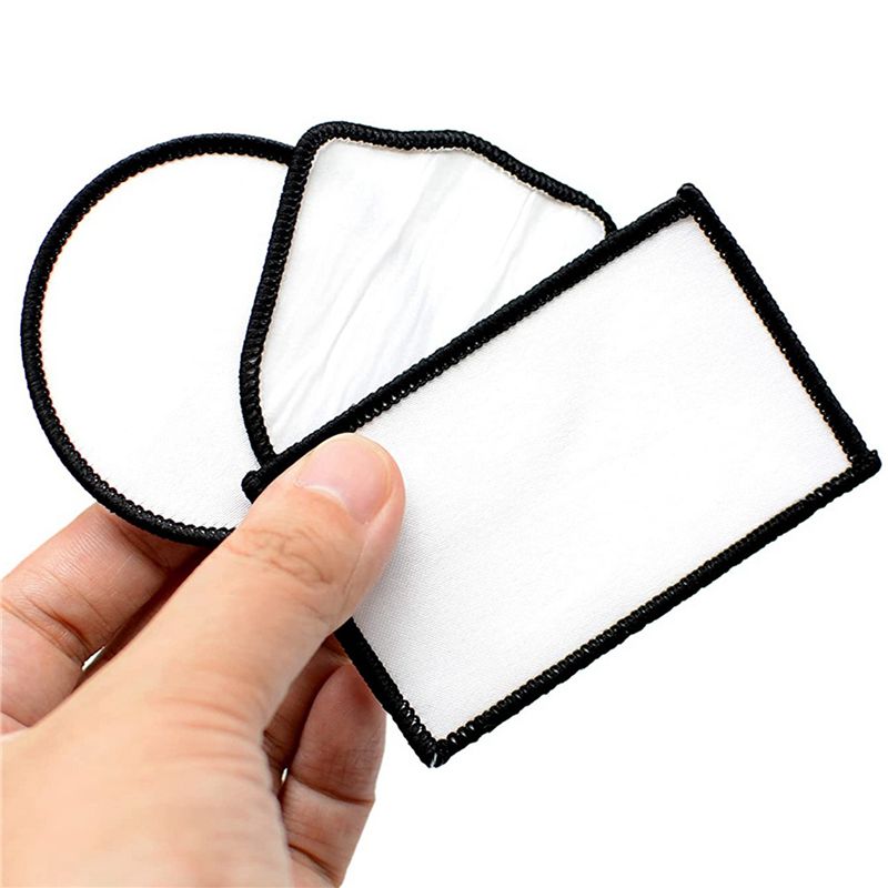 AEF6-96Pcs Patchs vierges pour - Hat Sublimation Blank avis et prix
