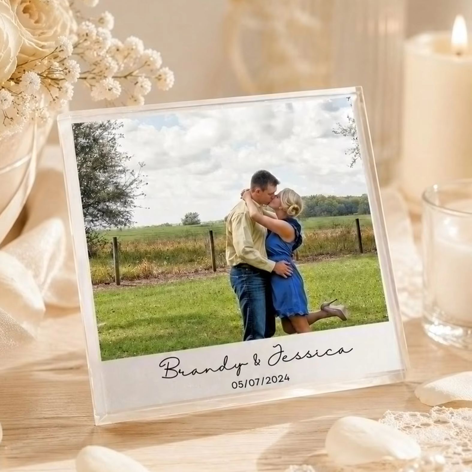 Bloc en acrylique personnalisé - Photo Acrylic Block avis et prix