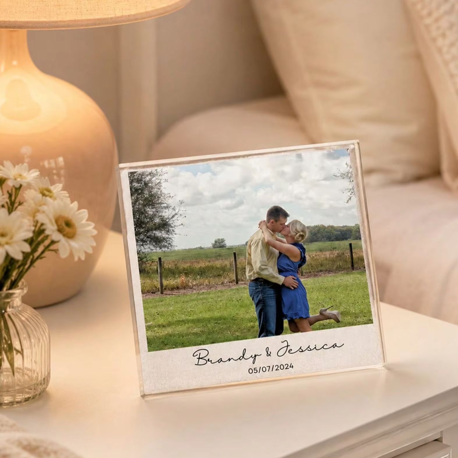 Bloc en acrylique personnalisé - Photo Acrylic Block avis et prix